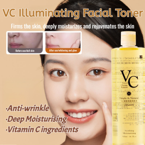 VC Illuminating Facial Toner Moisturizing Deeply Hydration And Repair Reducing Fine Lines Shrinking Pores Large Capacity Skin Care
