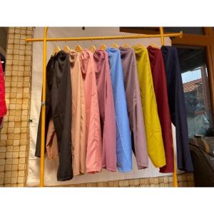 LAVETA SET TUNIK NEW PREMIUM VIRAL SETELAN TUNIK WANITA TERLARIS BUSUI FULL KANCING