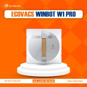 🍀MỚI 2024🍀Robot lau kính Ecovacs Winbot W1 Pro lực hút 2800Pa | Máy lau kính tự động | BH 12 Tháng