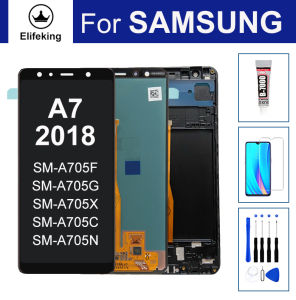 6.0LCD For Samsung A7 2018 A750 SM-A750F A750FN A750G A750GN A750C Display Touch Screen Digitizer Assembly Replacement