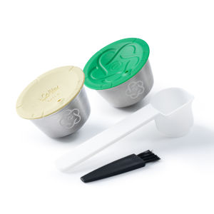 【i Cafilas】[YD06] Reusable Refillable Coffee Capsule Filter Nescafe Stainless Steel Crema Maker Cups for DOLCE GUSTO Machine EDG466305606626636325616drop9781JOYPiccoloXSEclipsesteliaGenioSMiniMe