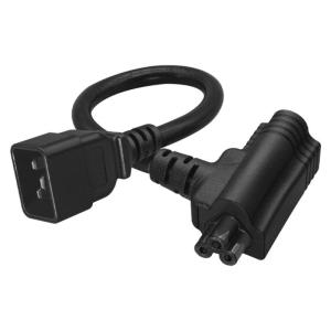 High Efficiency Server Power Cord C20 To 5 15R And C5 Flame Retardant 14AWG Server Power Cable Cord