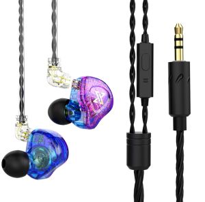 Tai nghe Bass QKZ AK6 MAX Âm bass tốt dây dẫn có thể thay thế Có micro