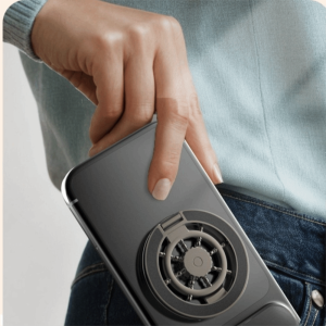 WENQI Zinc Alloy Phone Ring Stand 360 Rotating Foldable ic Phone Holder Spinner Toy Durable Metal Foldable Phone Grip Desk Use
