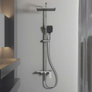 Bộ Sen Cây Nóng Lạnh YAMATO - Bộ sen vòi tắm  củ đồng mạ crom Niken 5 lớp cao cấp SC-147 - Bảo Hành 5 Năm