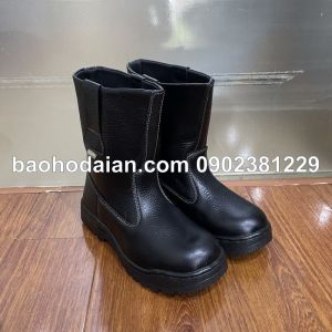 Ủng báo hộ da bò chống đâm xuyên chống cháy Sobar SB-VP2005 - 2 màu lựa chọn