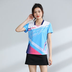 Phụ Nữ Trọng Lượng Nhẹ Áo chơi tennis Cầu Lông T Áo Sơ Mi Bóng Bàn Áo Khô Phù Hợp với Phù Hợp với Bóng Chuyền Quần Áo Thể Thao Đồng Phục