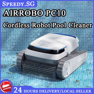 SG(Ready Stock)Pool robot cleaner AIRROBO PC10 pool cleaner running wall climbing intelligent route planning vacuum cleaner