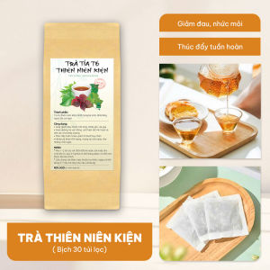Trà tía tô thiên niên kiện túi lọc trà gout hỗ trợ giảm đau nhức xương khớp tốt cho sức khỏe