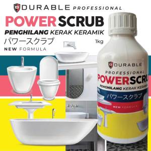 Durable Power Scrub Pembersih kerak Air pada Kaca Keramik dll