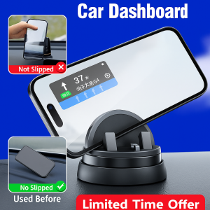 Car Dashboard Navigation Phone Holder for All Seasons  Universal for Drivers and Car Owners  Automatic Positioning  Compact and Flexible