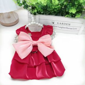 FGBP สวยดีครับ ชุดเจ้าหญิงแมว สไตล์เจ้าหญิง นุ่มนุ่มๆ เสื้อผ้าลูกสุนัขน่ารัก ไม่ซ้ำใคร มี5ขนาด เสื้อผ้าสุนัขฤดูร้อน อุปกรณ์เสริมสำหรับแต่งตัว