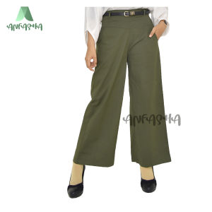 AYUNDA KULOT Celana Panjang Kulot Wanita Basic Pants Mode BY TOKO ANFASHA