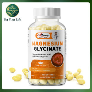 Alliwise Magnesium Glycine 400mg viên nang cho sức khỏe cơ bắp tim mạch thần kinh và xương để hỗ trợ giấc ngủ