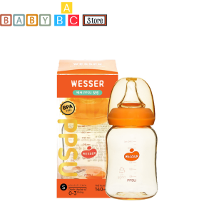 Bình Sữa Wesser Cổ Hẹp Nhựa PPSU Bình Sữa Cho Bé Dung Tích 60ml/140ml/250ml Phiên Bản Cao Cấp