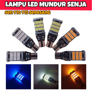 SEPASANG Lampu LED Mundur Senja 45 Titik Lampun Sen Dajjal Sen Dajal Lampu Sen Rem Sein Dajjal Canbus Lampu Senja Kota Motor Mobil