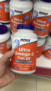 NOW Ultra Omega-3 Fish Oil – Omega-3 EPA 500mg DHA 250mg Hỗ Trợ Sức Khỏe Tim Mạch Não Bộ Thị Lực - Hỗ trợ sức khỏe tim mạch. - Hỗ trợ sức khỏe não bộ và chức năng nhận thức. - Hỗ trợ bổ sung các axit béo thiết yếu từ dầu cá. - Tăng Thị Lực