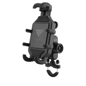 Motowolf Phone Holder v4 Anti-theft Shock Absorbing Cp Holder 360° Rotatable with gopro camera mount