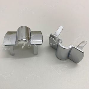 Accesories Tas Variasi V089 Gagang Tali Tas Tancap NEKEL CHROME (Jepit VARIASI + Ring Kotak) - (IMPORT)