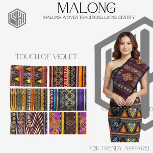 Y2K 2026 New Arrival Assorted Design “Malong: The Timeless Weave of Mindanao”