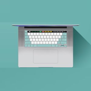 Dual Tone Silicone Keyboard Skin Silicon Cover Protectors for Apple Macbook New Pro M1 M2 M3 M4 Air 13 14 15 16 Pro Max 2025 Model