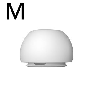 FUNG MALL 1pair Mềm Nắp nút tai Bịt Tai Silicone Tai nghe nhét tai Hộp đựng tai nghe Trắng Khuyên tai Dành cho AirPods Pro 1/2