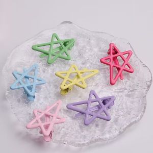 [Ready Stock]1 Pcs Korean Hollow Stars Hairpin for Female Multi-color Optional Exquisite Student Birthday Gift