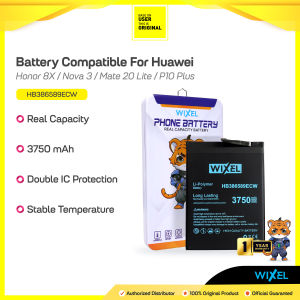 WIXEL Baterai Huawei HB386589ECW Honor 8X Mate 20 Lite P10 PLUS P10+ Nova 3 Nova 4 Nova 5T Honor Play COR-L29 Batre Batrai Original Ori Double Power