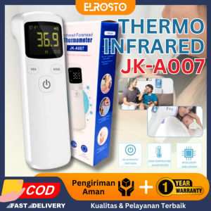 ELROSTO Termometer Infrared Non Contact Digital Suhu Badan Tubuh Thermometer Infrared Merah Tangan Ukur Panas DIngin Makanan Minuman