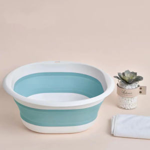 Baskom Plastik Lipat / Portable Silikon Baskom / Baskom Lipat Portabel Multifungsi