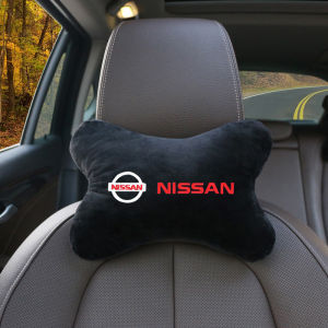 【COD+Ship From Manila】Nissan Car Headrest Universal Car Pillows Car Neck Pillow Soft Cotton Breathable Car Bone Pillow Black Car Support Pillow Car Seat Headrest Car Seat Pillows Car Seat Neck Pillow Car Interior Decoration Car Accessories
