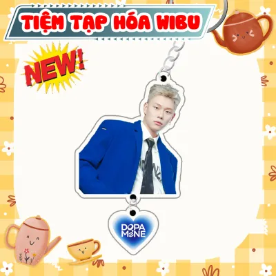 Móc Khoá Keychain Acrylic Dương Domic Dopamine Fans 2 Mảnh Mất Kết Nối Tràn Bộ Nhớ Album Debut Tiệm Tạp Hóa Wibu