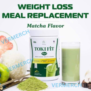 [NEW] Toki Fit Slimming for Safe and Effective Weightloss Journey with 3 Flavors Available - Cocoa Matcha and Vanilla 500g.
