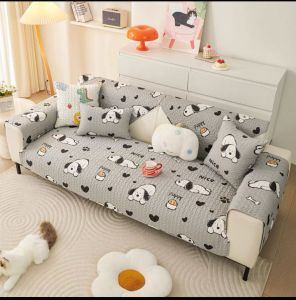 Pet Sofa Mat for Dogs & Cats | Washable Soft Quilted Bed Crate & Floor Mat with Non-Slip Bottom