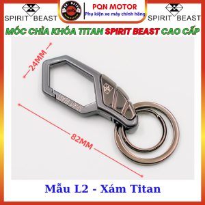 Móc Khóa SPIRIT BEAST Chính Hãng Mẫu L1 L2 – Full Box Hợp Kim CNC Cao Cấp Đẹp Bền