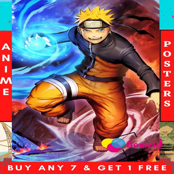 Anime room decor, anime posters. Anime wall decor, poster pack for naruto  wall. Anime prints wall collage.anime room decor Photographic Paper -  Animation & Cartoons posters in India - Buy art, film