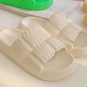 WomenS Home Bathroom Summer Slippers MenS Summer Outdoor Slippers Home Bathing Non-Slip CoupleS Thick-Soled Slippers
