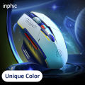 Denk Inphic M6P Wireless Mouse Rechargeable Office Gaming Mouse 2.4G Mice For Laptop PC. 