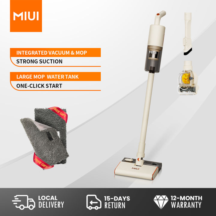 Versatile Corded Stick Vacuum Cleaner Easy Conversion, 180° Swivel