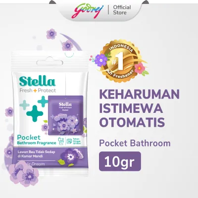 Stella Pocket Bathroom Purple Dream 10gr - Pengharum Kamar Mandi