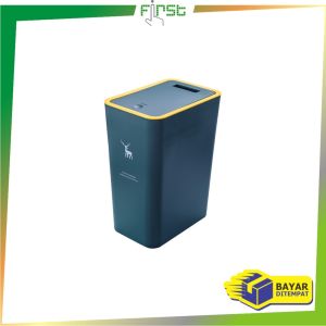 FH-C958 Tempat Sampah Plastik Serbaguna dengan Klik Otomatis / Tempat Sampah Persegi Dapur Import