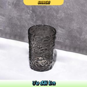 SHNGki Nhựa Nước súc miệng bàn chải đánh răng cup với xử lý Home phòng tắm Tumblers xách tay Mug trong suốt bàn chải đánh răng chủ