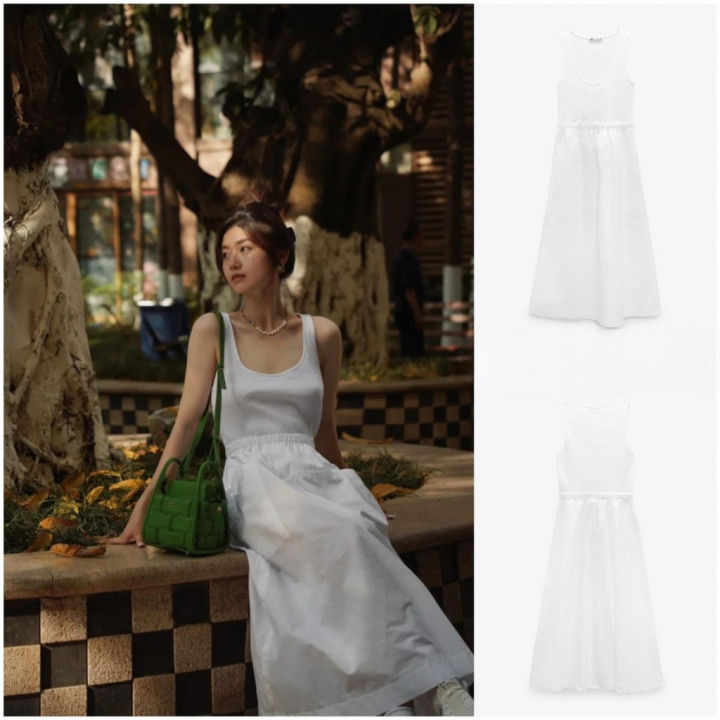 PASS VÁY ZARA NEW 100% ] Váy zara trắng đục lỗ dài xuất dư | Shopee Việt Nam