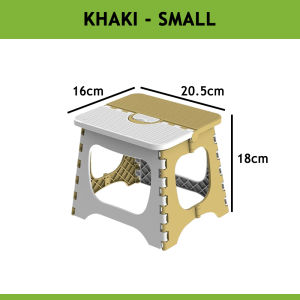 [75KG] Kitchenut Folding Step Stool Foldable Plastic Stool Portable Outdoor Chair Kitchen Bench Kerusi Dapur Berlipat 凳子