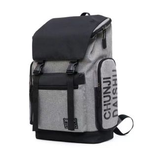 CJH BAGS#9618 Canvas large capacity  17inches backpack for Men with multiple compartments and multiple pockets for organization.