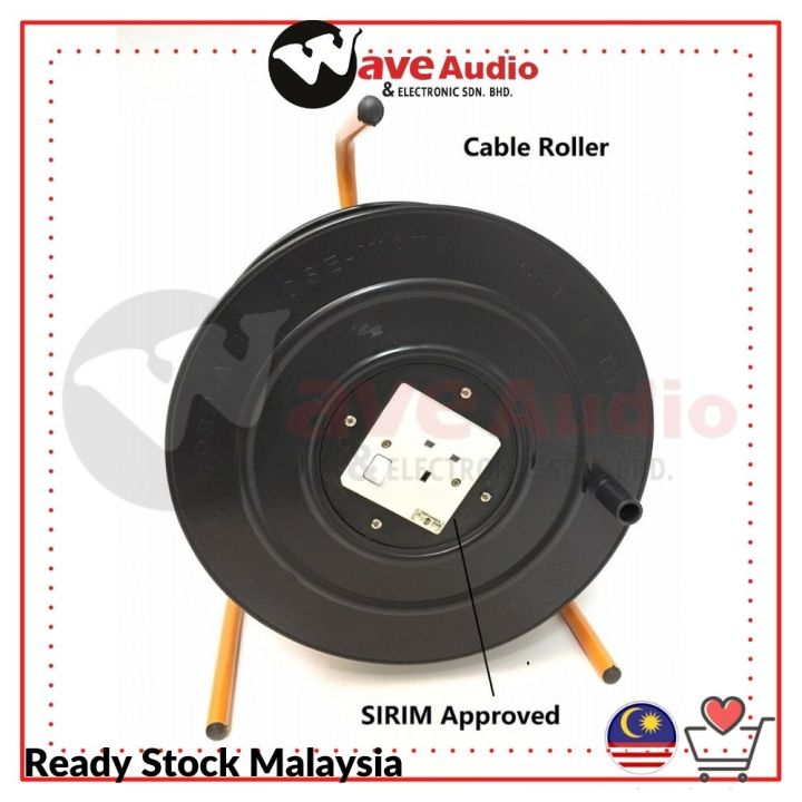 Cable Reel Electric Cord with 1 Socket Outlet Industry TC14