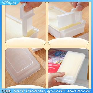 [COD] Portable Solid Butter Cutting Storage Box Kitchen Accessories Refrigerator Fresh Keeping Box Breakfast Cheese Fresh-Keeping Box