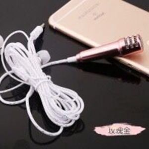 ❤现货高品质❤【加强版全民K歌神器】唱歌迷你话筒耳机唱吧直播手机安卓 [enhanced version of folk karaoke artifact] singing mini microphone headset singing bar live mobile phone Android