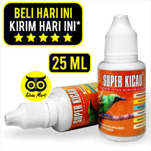 Kicau Mart Vitamin Burung Probiotik Tetes Super Kicau Ybas Yogya Obat Penggacor Penambah Power Stamina Suara Rajin Bunyi Untuk Murai Kacer Cucak Anis Pleci Branjangan Dll VTNSKSK