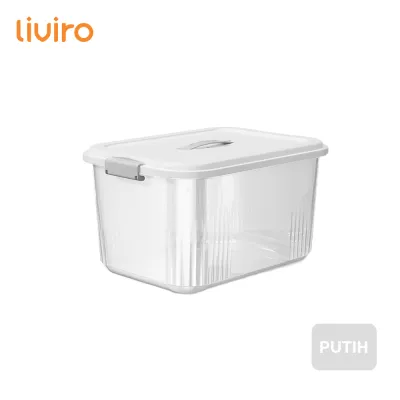 Liviro Container Box Jumbo Kotak Keranjang Tempat Penyimpanan Serbaguna
